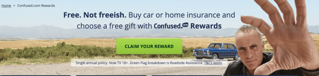 Confused.com Rewards