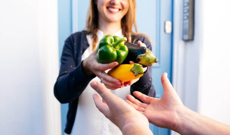 Olio app food exchange