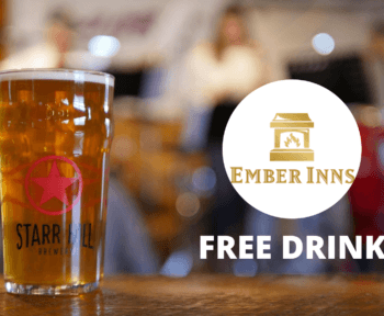 Free Drink at Ember Inns