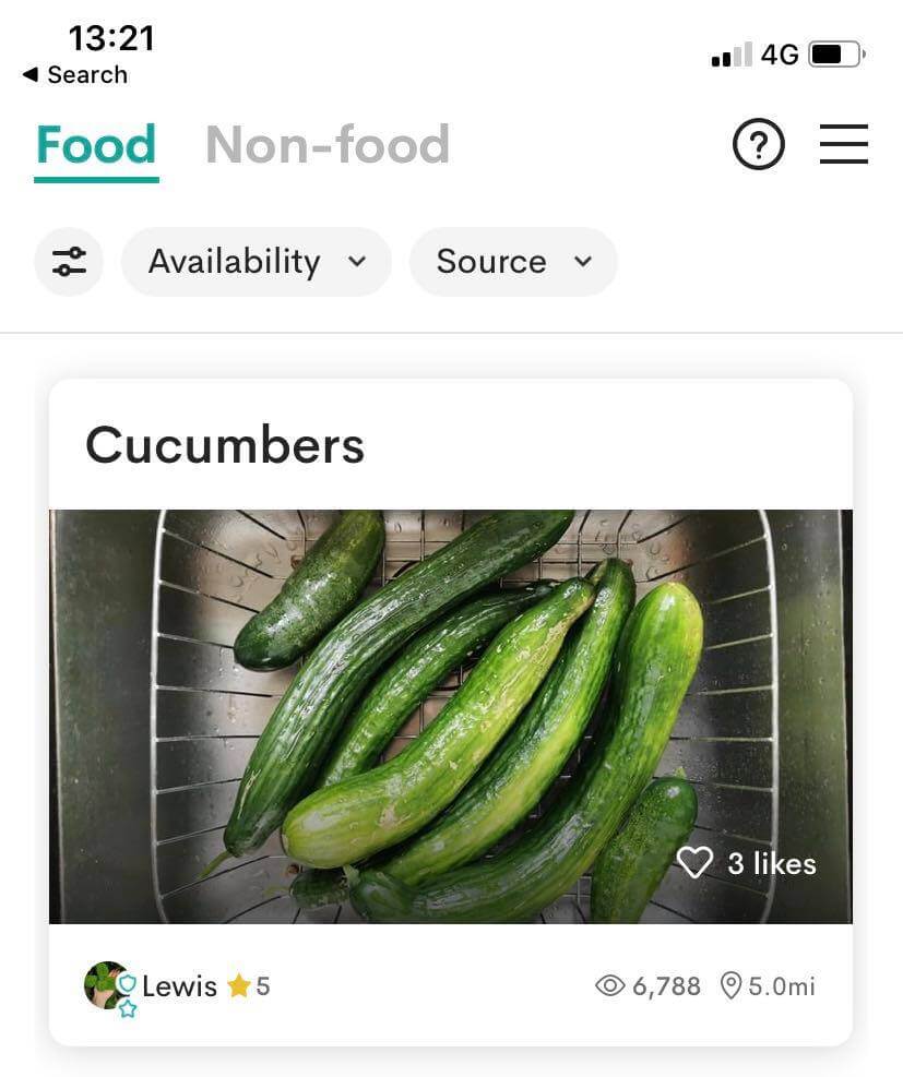 Olio App stop food waste