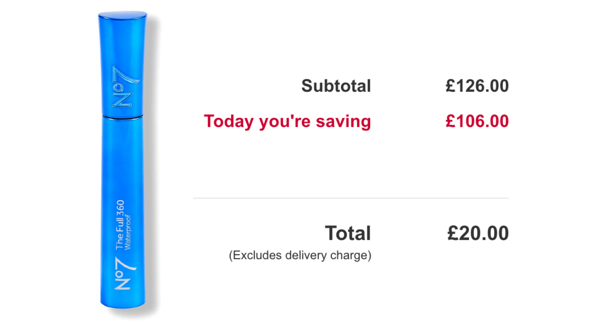No7 Deal Stack - 9 Mascaras for the price of 1