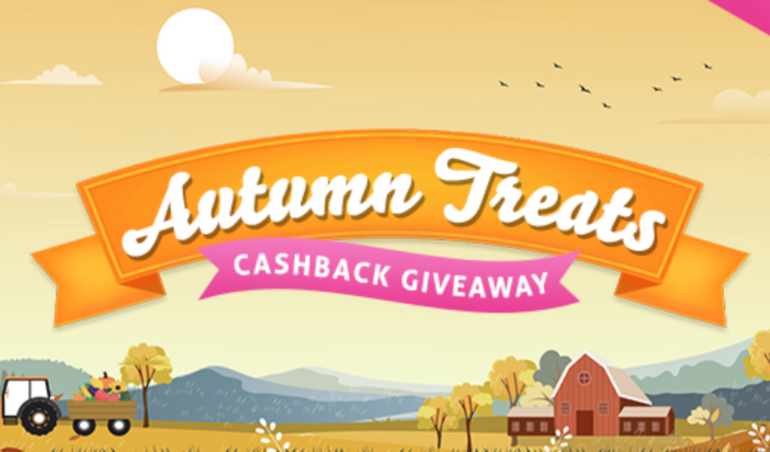 TopCashback Autumn Treats Giveaway clues 2020
