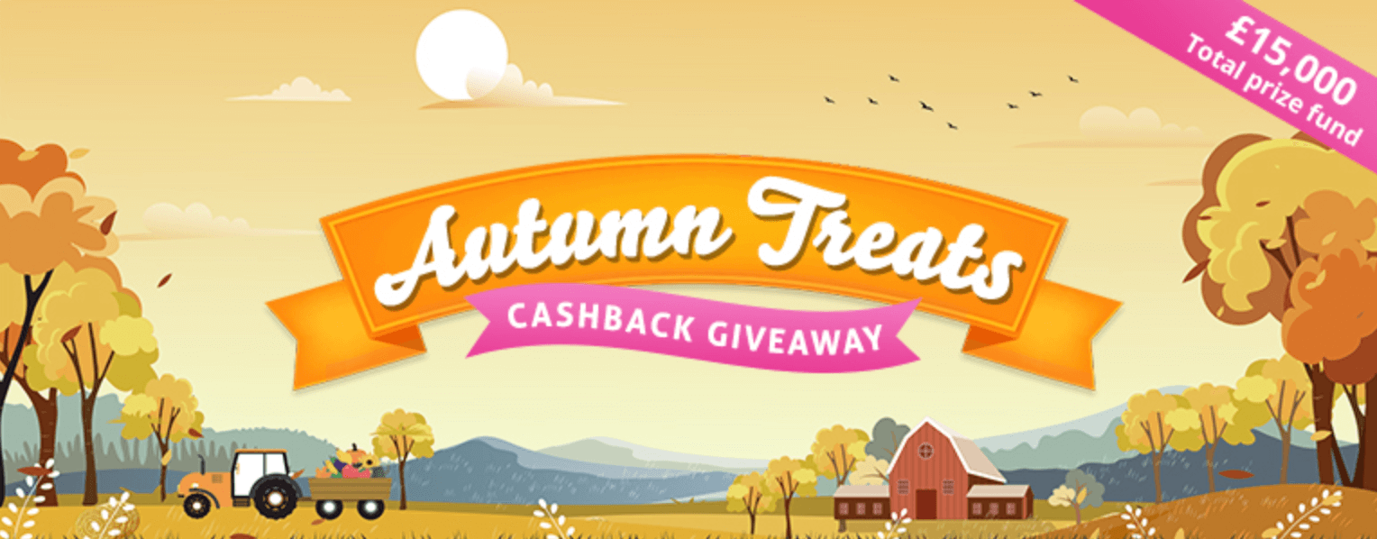 TopCashback Autumn Treats Giveaway clues 2020