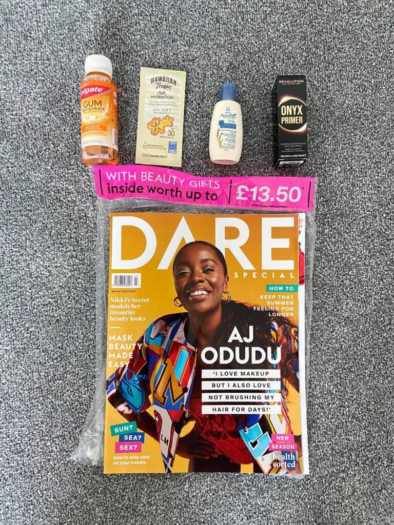 Dare Magazine Freebies October 2020