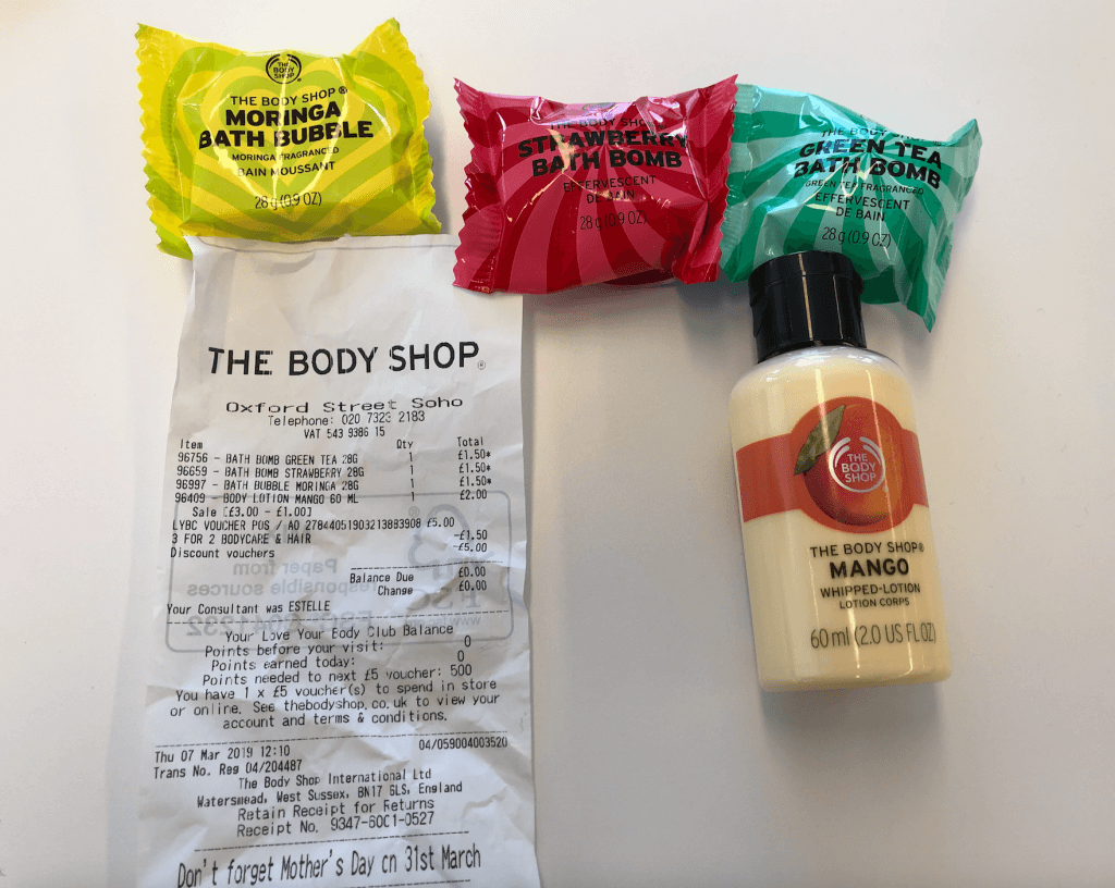 Birthday Freebies 2021 Body Shop Free £5