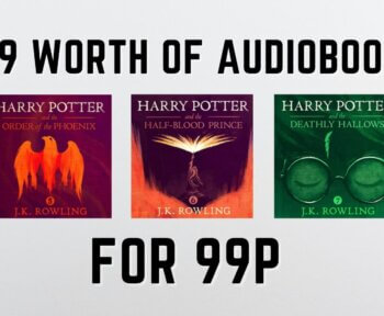 £99 Of Harry Potter Audiobooks For 99p