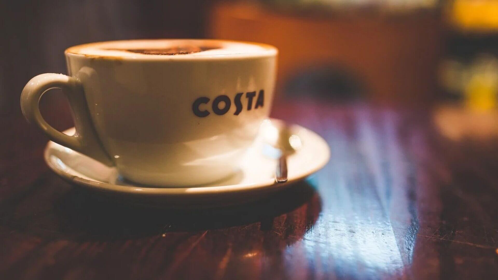 Costa Coffee 50p Hot Drinks